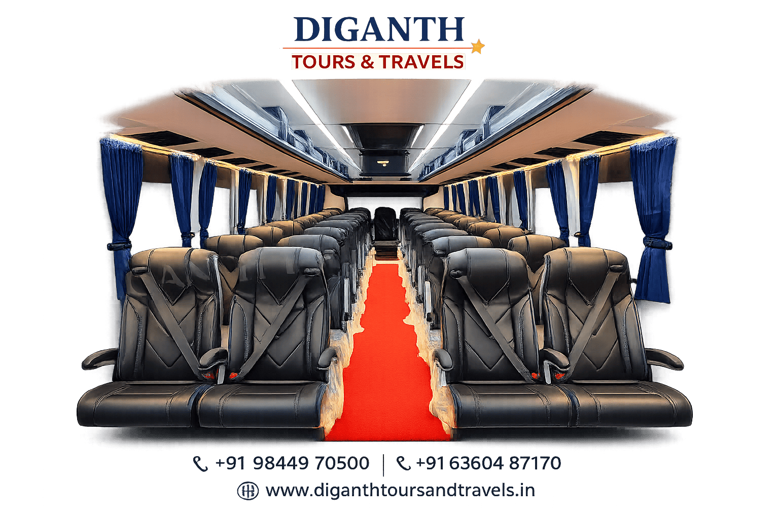 45 Seater Luxury AC Coach 2x2 — image 2