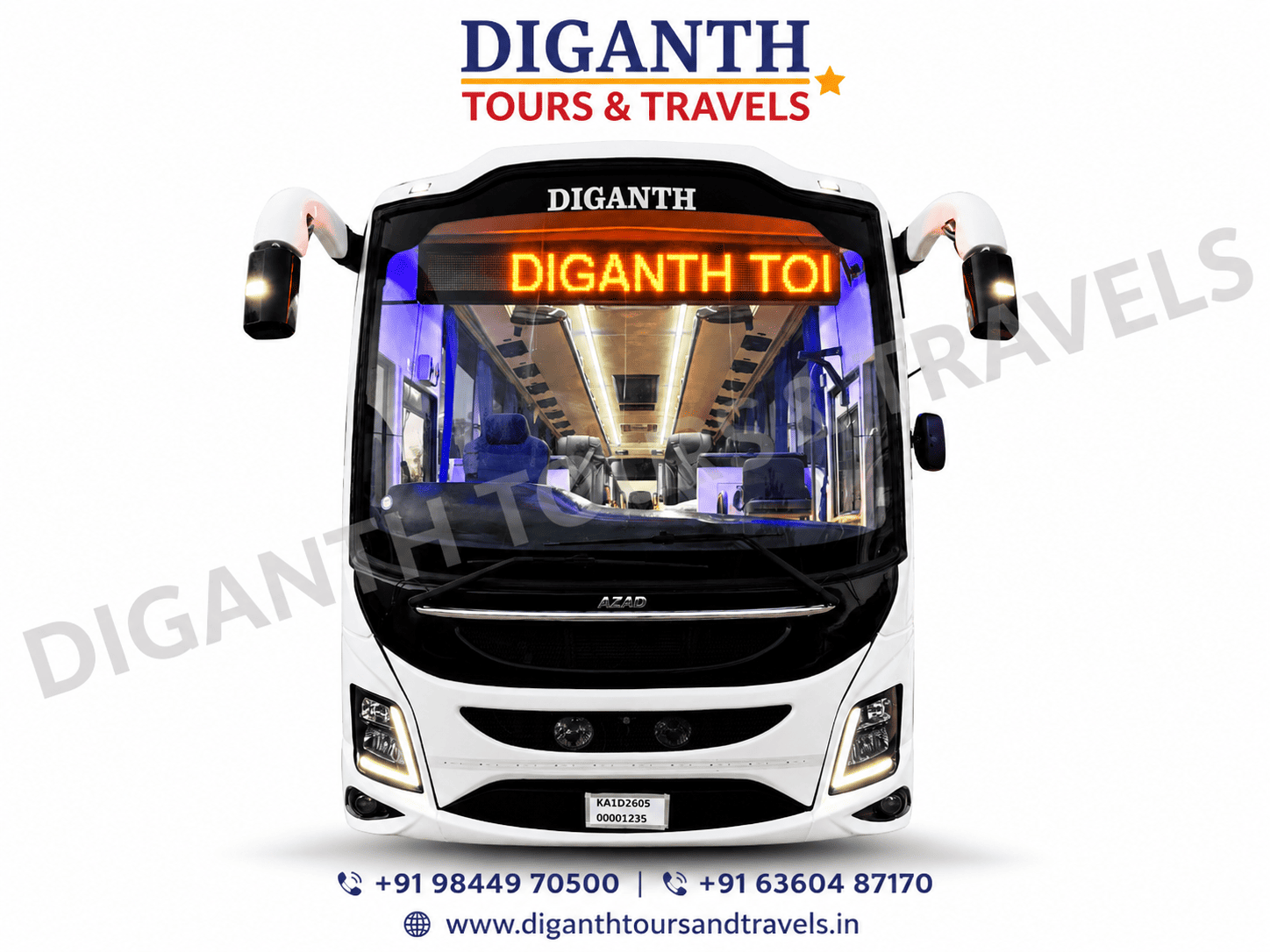 45 Seater Luxury AC Coach 2x2 — image 3