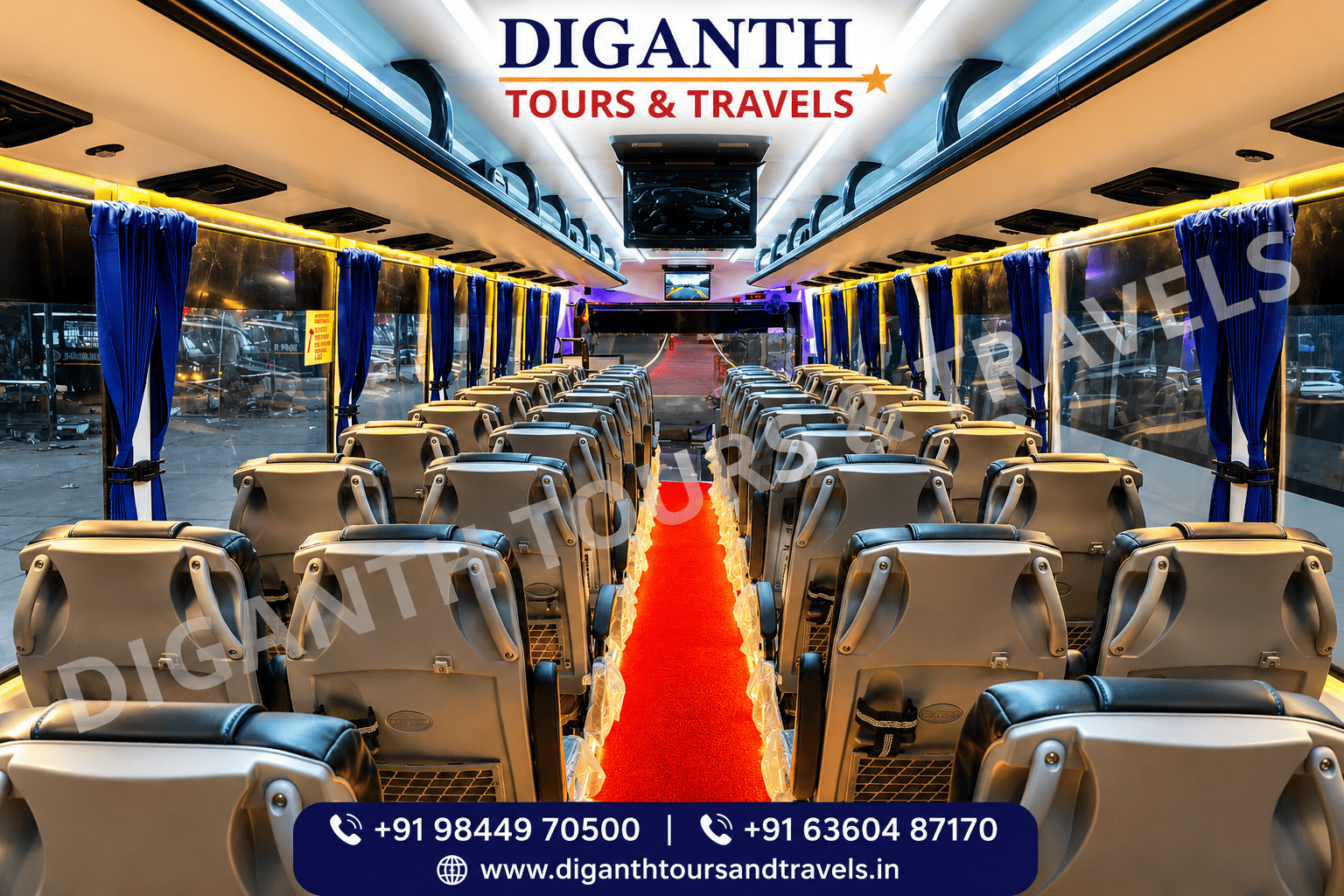 45 Seater Luxury AC Coach 2x2 — image 4