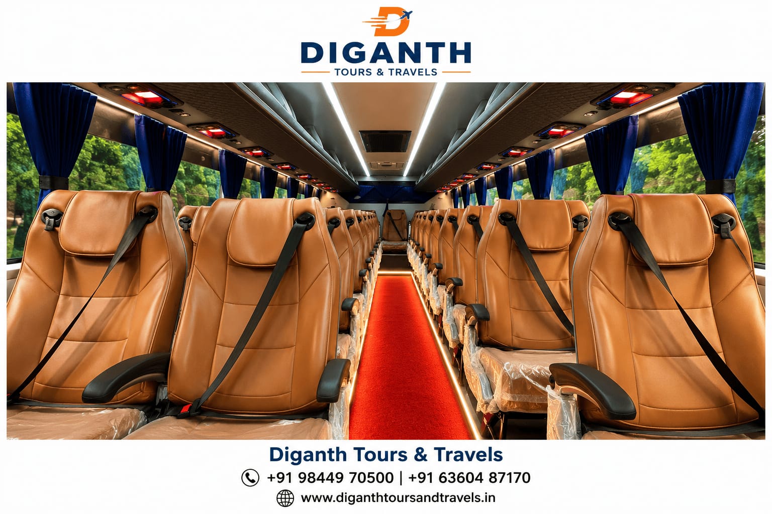 31 Seater Luxury 2x1 AC Coach — image 2