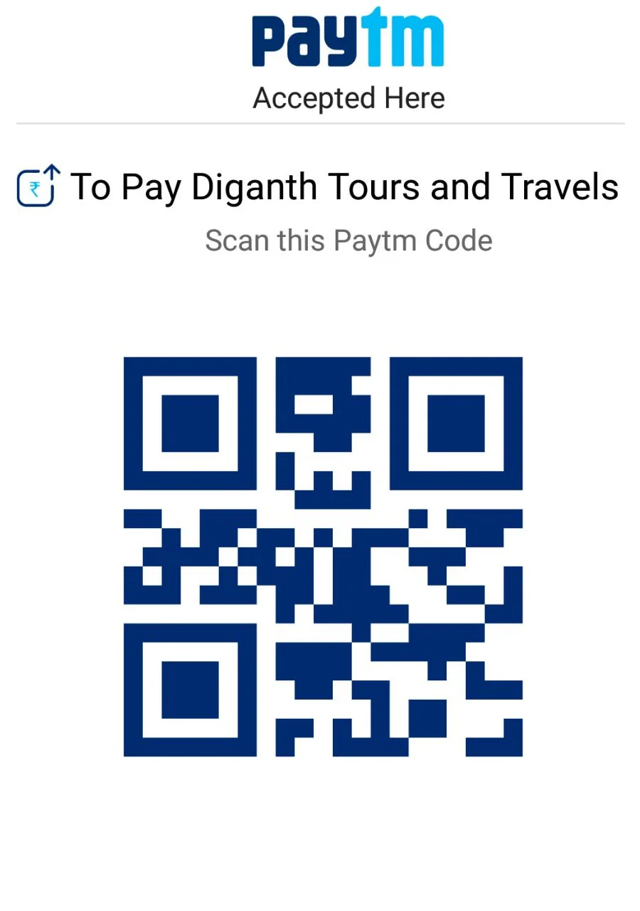 Paytm QR code to pay Diganth Tours & Travels